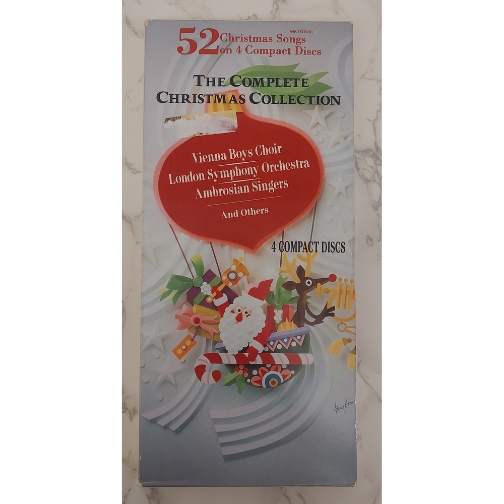 NOS Complete Christmas Collection CD Sep 1991 4 Discs Sony Music Distribution V3